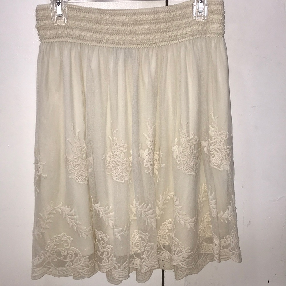 Beautiful dressy midi skirt